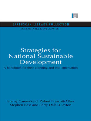 cover image of Strategies for National Sustainable Development